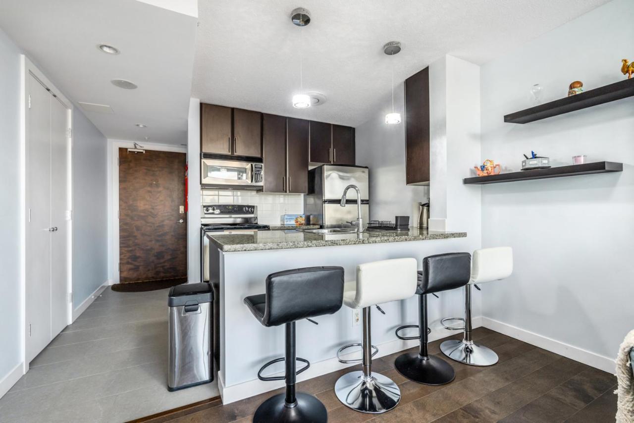 Downtown 1 Bedroom Water View Condo Vancouver Eksteriør billede